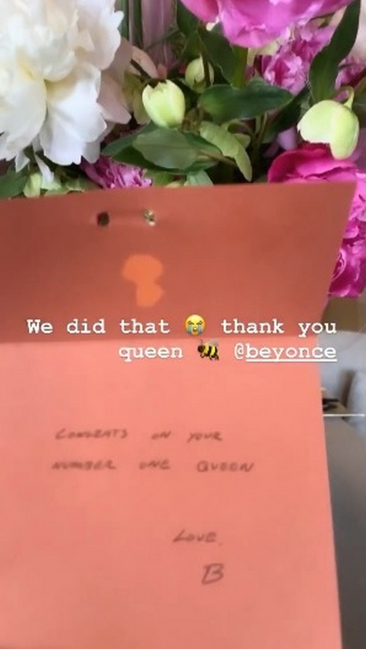 Beyonce sends flowers to Megan Thee Stallion