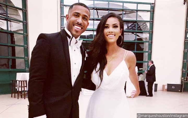 how long was marques houston dating his wife