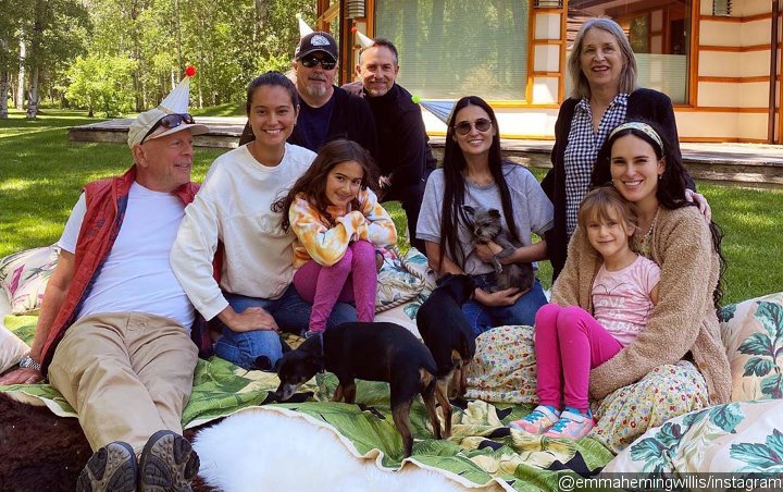 Bruce Willis' Wife Emma Heming Enjoys Picnic With Demi Moore for 42nd Birthday Celebration