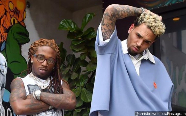 Chris Brown Throws Petty Shades At Jacquees After Beating Him At