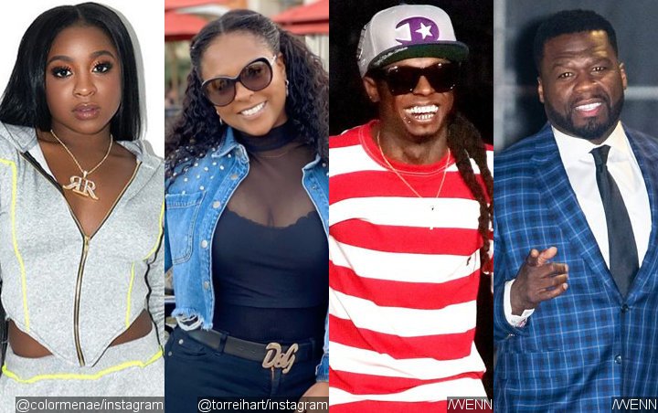 Lil Wayne's Daughter, Torrei Hart Throw Shades at Him and 50 Cent Over Black Women Comment