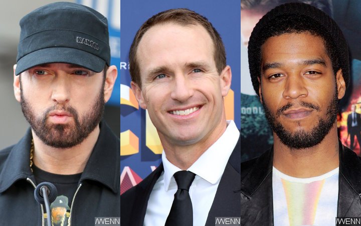 Eminem Calls Police 'Dirty,' Disses Drew Brees on New Kid Cudi Collab