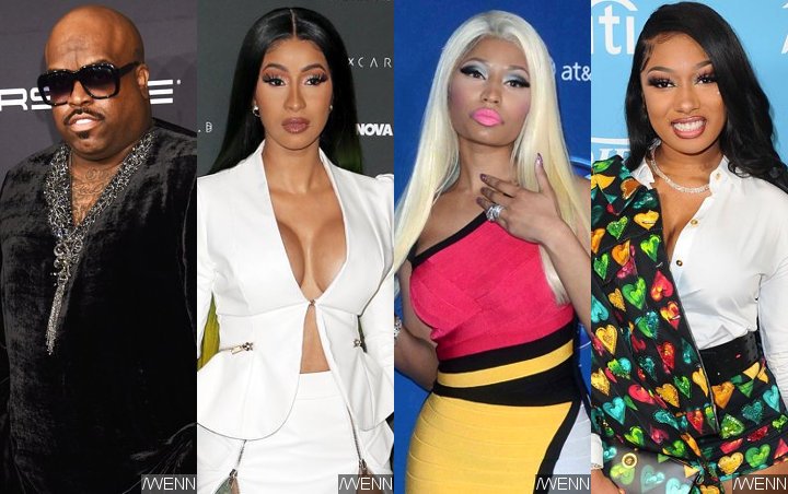 Ceelo Green Apologizes To Cardi B Nicki Minaj And Megan Thee Stallion - roblox music codes megan thee stallion