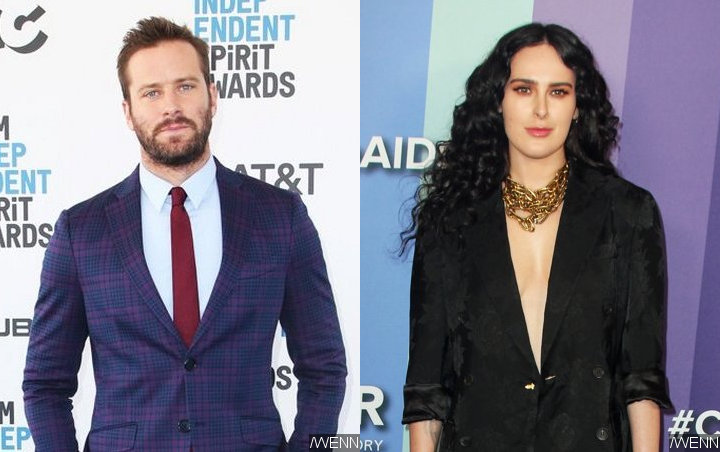 Armie Hammer Gets Cozy With Rumer Willis Following Split From Wife