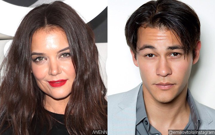 Katie Holmes Caught Passionately Locking Lips With Emilio Vitolo Jr. in Public