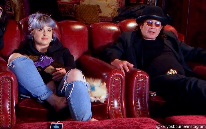 Kelly Osbourne Tries to Coax Dad Ozzy Into Keeping His Grey Hair