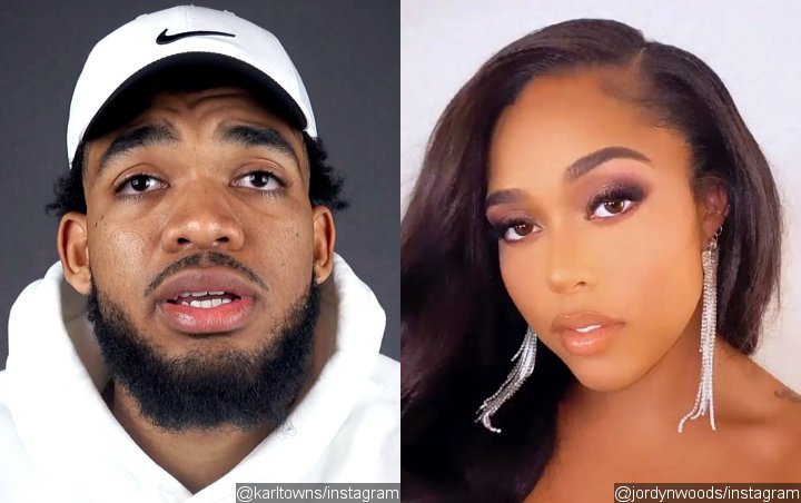 Karl-Anthony Towns Gets Handsy With Jordyn Woods While Wishing Her Happy Birthday