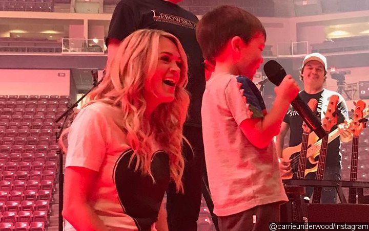 Carrie Underwood Left 'Laughing and Crying' Over Son's Contribution in New Christmas Song