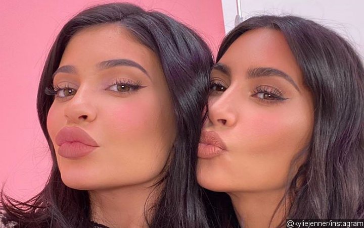 Kylie Jenner and Kim Kardashian Going Back and Forth Over Throwback Photo