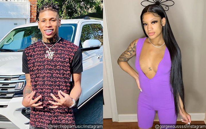 Rapper NLE Choppa Shoots His Baby Mama's House While Daughter Is Inside