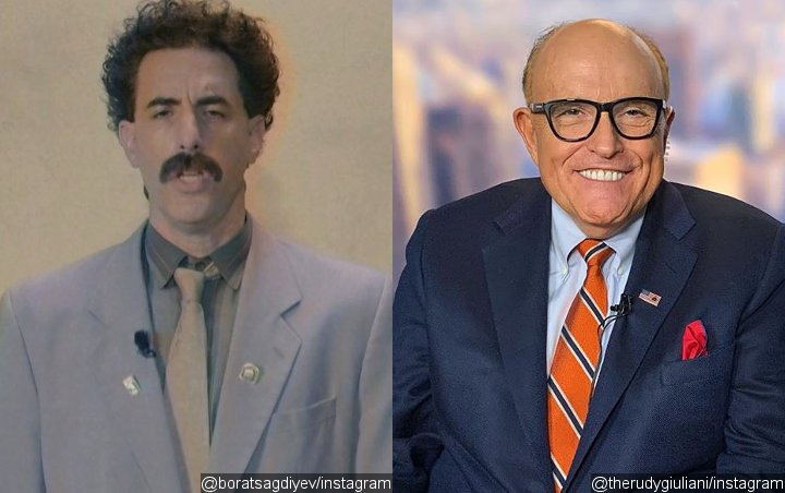 Sacha Baron Cohen's Borat Defends Rudy Giuliani's Compromising Scene as 'Innocent Sexy-Time'