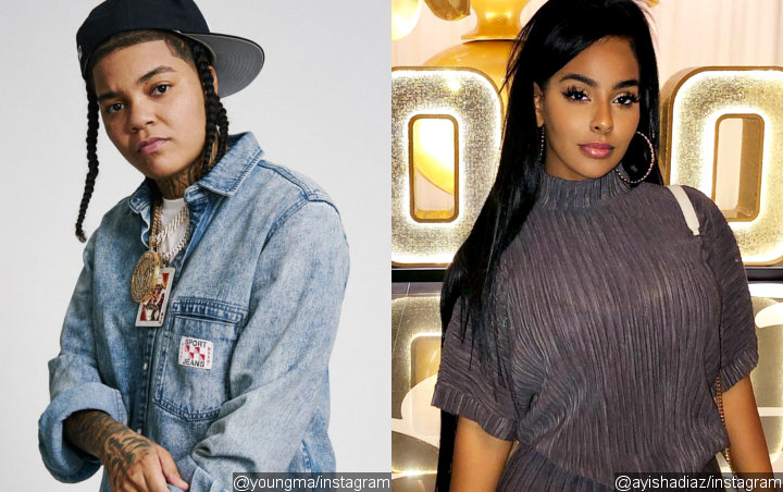 Young M.A Denies Ayisha Diaz Romance Speculation After Caught Holding Hands