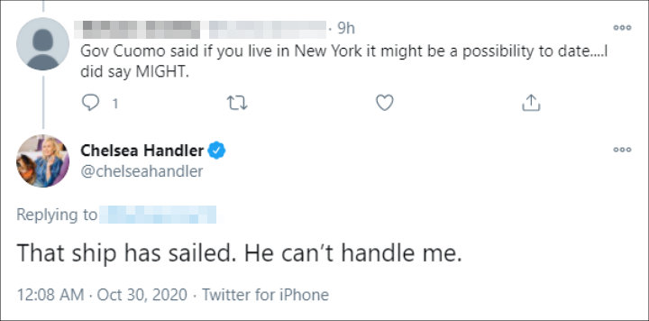 Chelsea Handler's Tweet