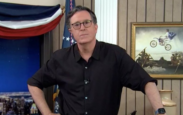Stephen Colbert Chokes Up as He Accuses Donald Trump of Trying to Poison U.S. Democracy