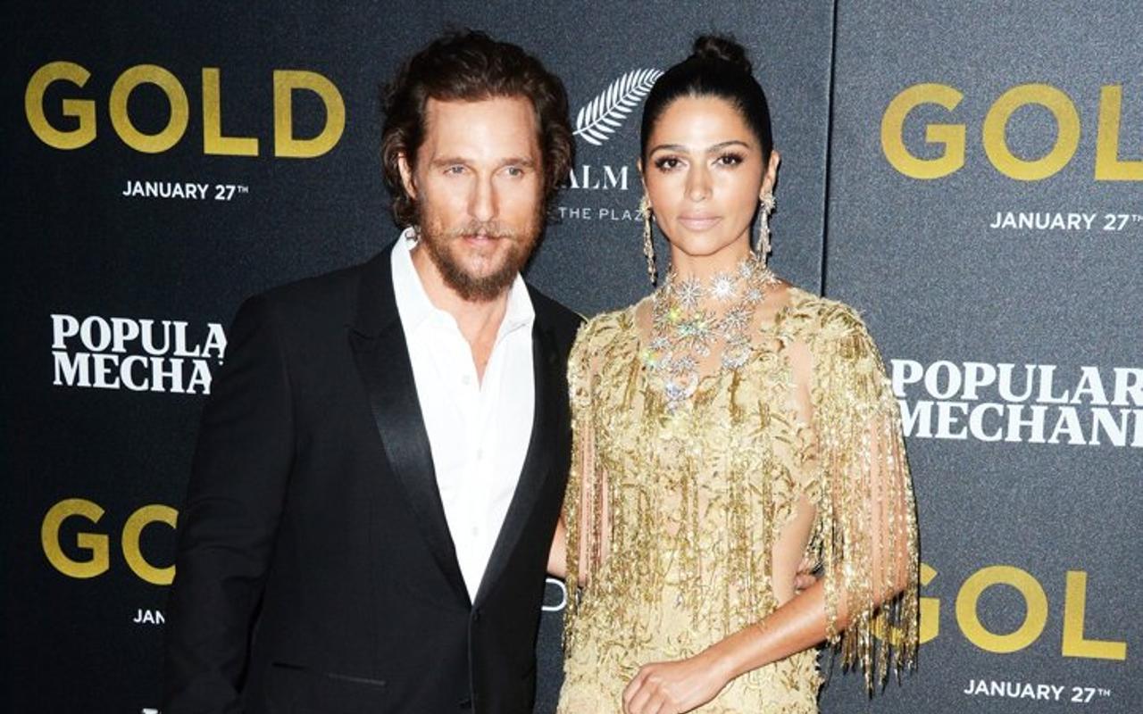 Matthew McConaughey's Wife Reminds Him to Cheer Up Whenever He Takes on