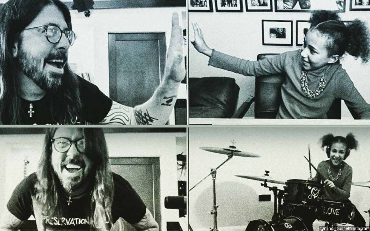 Dave Grohl on His Drum Battle Against 10-Year-Old Nandi Bushell: I 'Concede Defeat'