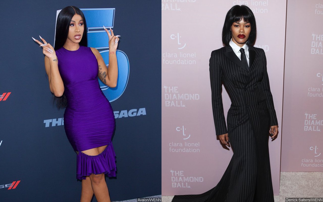 Cardi B Supports Teyana Taylor Following Her Retirement Announcement