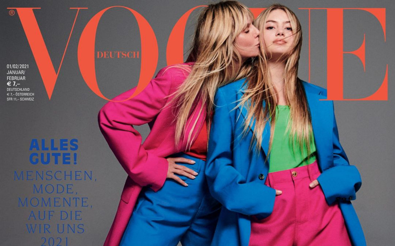 Heidi Klum Backs Teen Daughter Leni in Making Modeling Debut on Vogue Cover