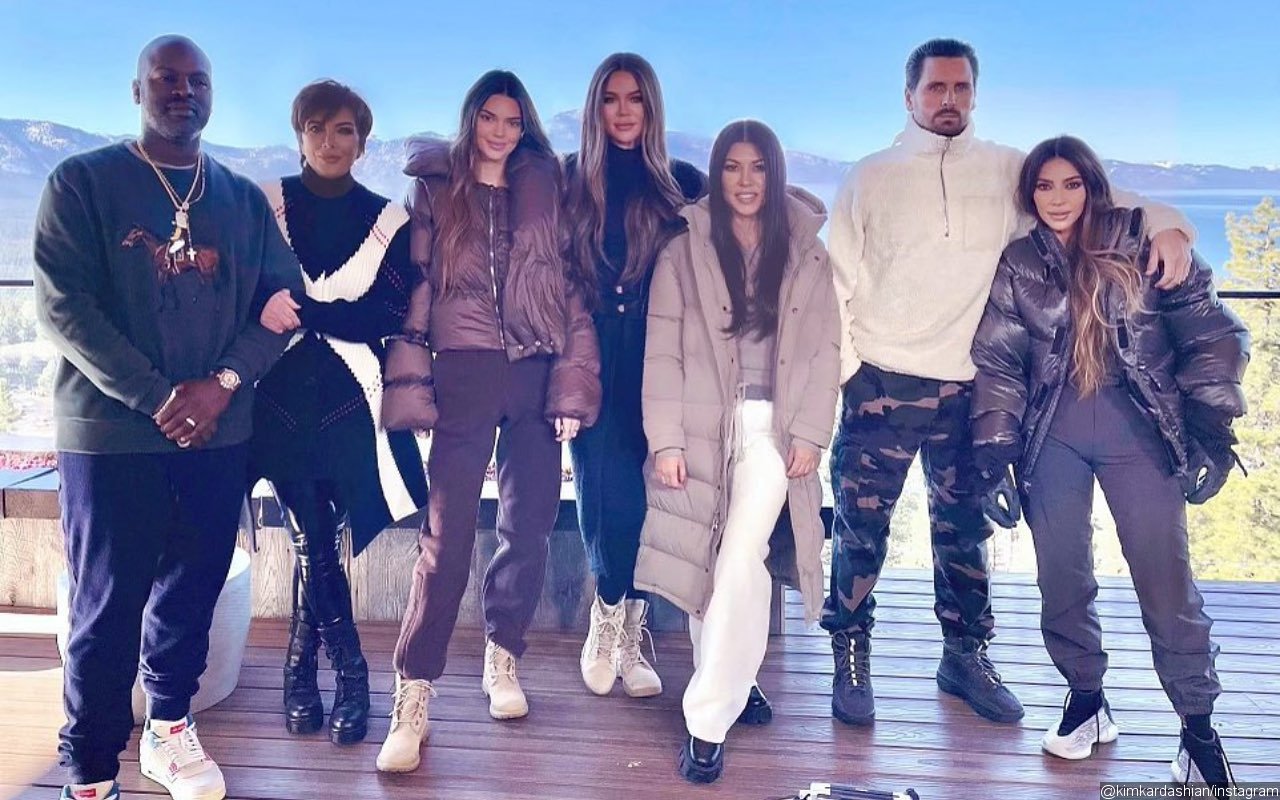 Kim Kardashian Defended on Speculations of Kourtney Being Photoshopped Into Family Photo