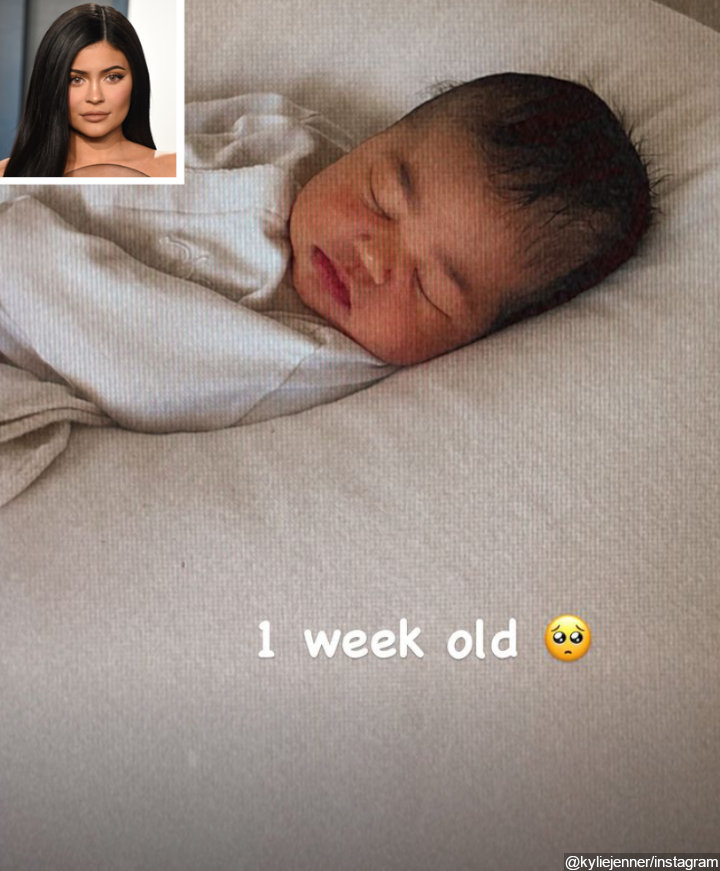 Kylie Jenner shared a throw back picture of daughter Stormi