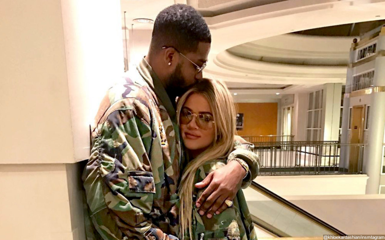 Khloe Kardashian's Huge Diamond Ring Is Indeed From Tristan Thompson