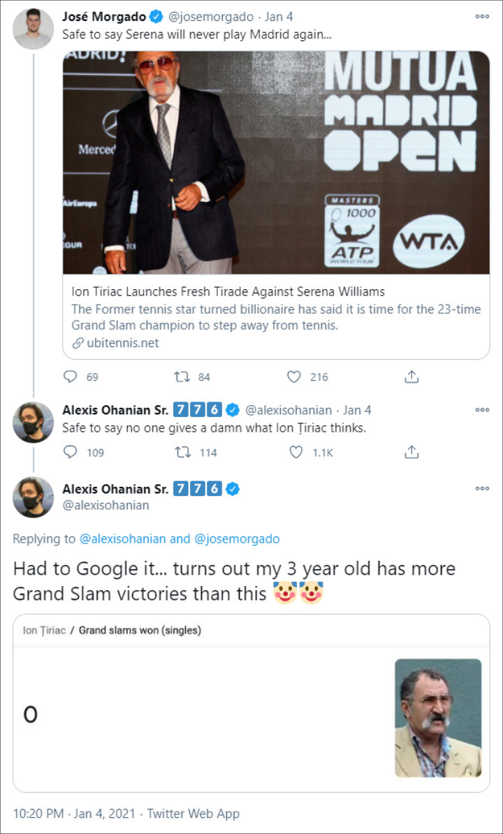 Alexis Ohanian's Tweet