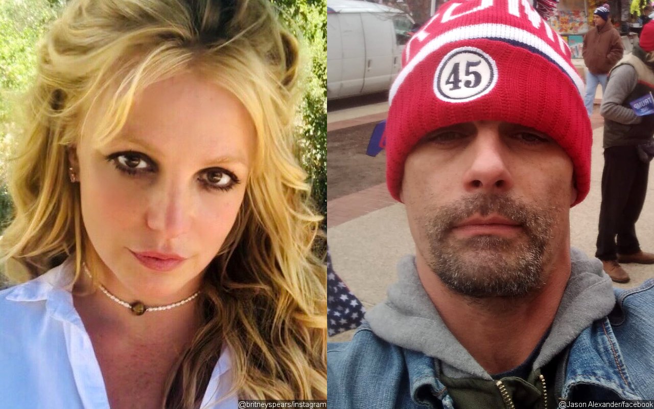 Britney Spears' Ex-Husband Shares Selfie From Pro-Trump Capitol Protest