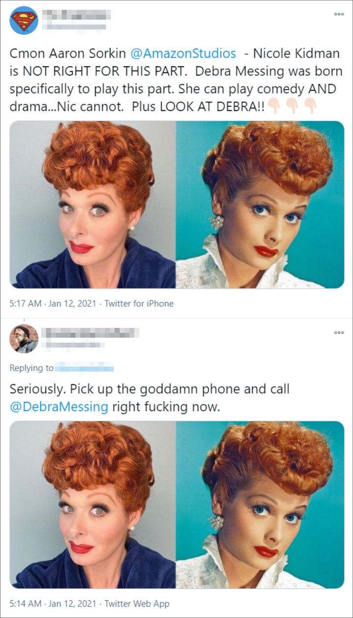 Fans' Tweets About Debra Messing 01