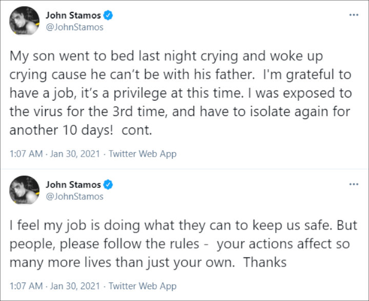 John Stamos' Tweets