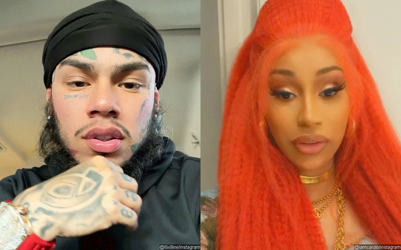 6ix9ine Shades Cardi B Over Drugging and Robbing Scandal