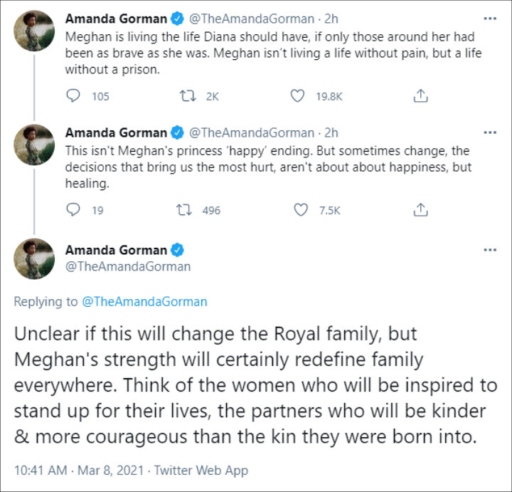 Amanda Gorman's Tweets