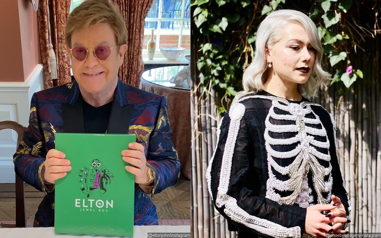 Elton John Wanted to 'Hit Someone' If Phoebe Bridgers Didn't Win at 2021 Grammys