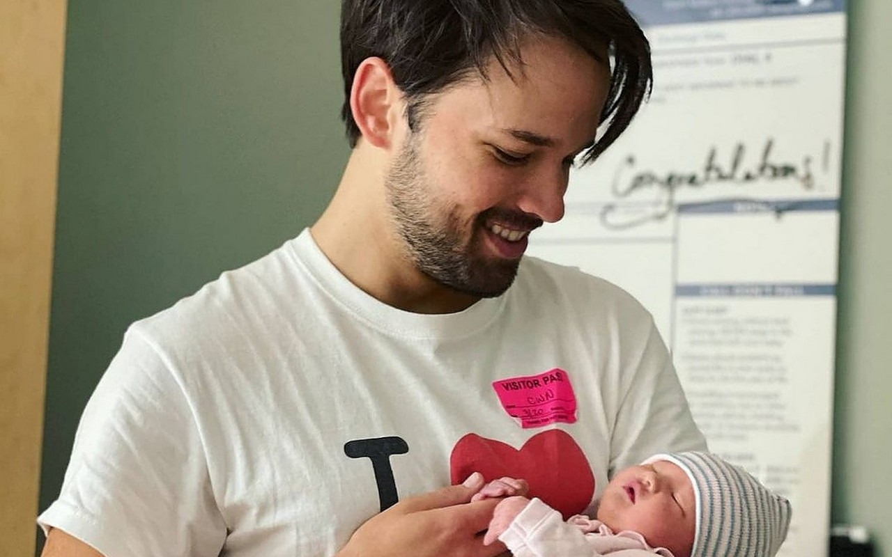 Nathan Kress Debuts Newborn Daughter Evie