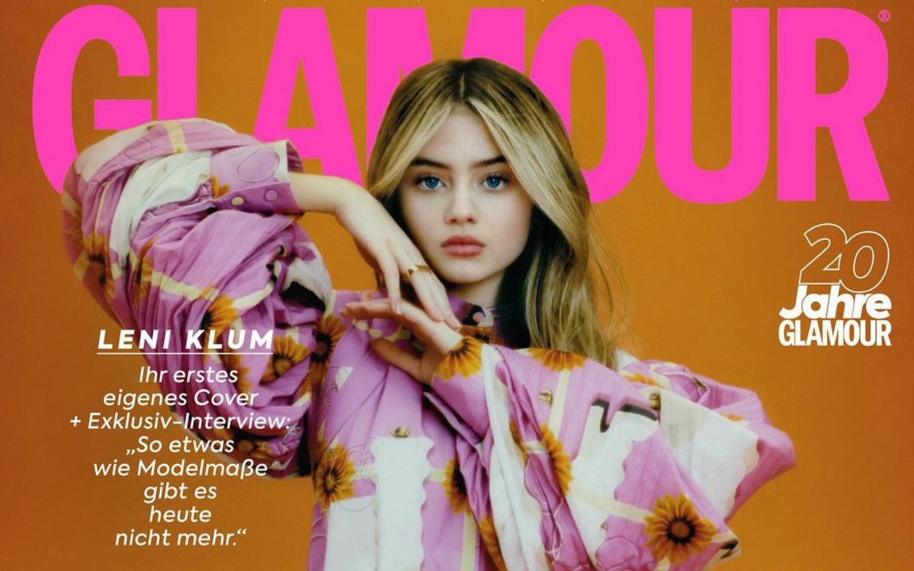 Heidi Klum's Daughter Striking in First Solo Magazine Cover for Glamour Germany's 20th Anniversary
