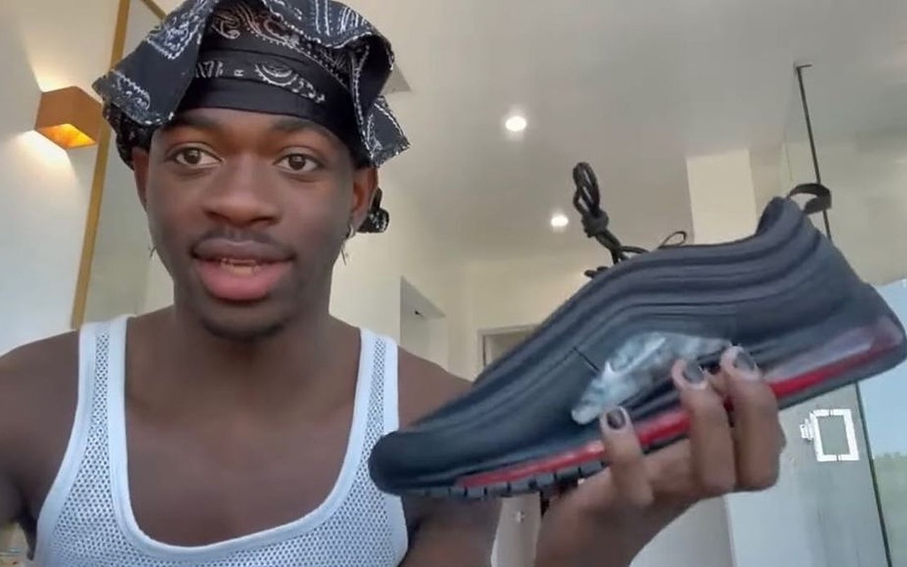 Lil Nas X's Satan Shoes Officially Being Recalled as Part of Nike Lawsuit Settlement 