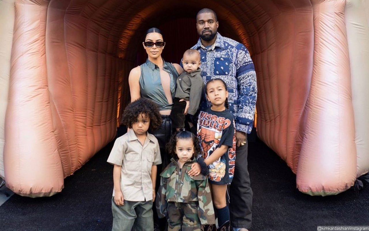 Kim Kardashian and Kanye West's Communication Is 'Strictly' About Their Kids Amid Divorce
