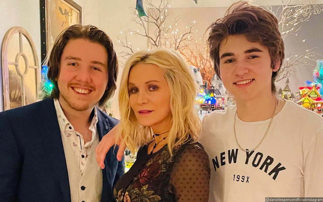 Russell Crowe's Ex-Wife Danielle Spencer Treats Fans to Rare Pic of Teenage Sons