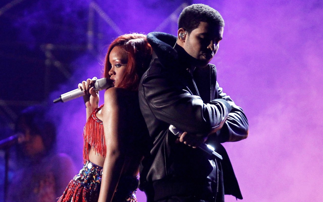 Rihanna and Drake - 2011 Grammy Awards