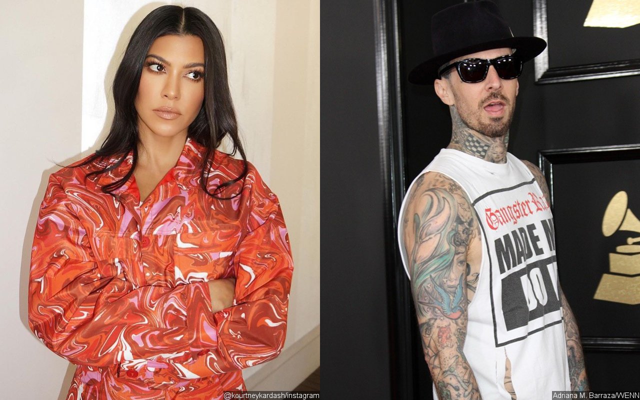 Kourtney Kardashian Has Hilarious Reaction to Travis Barker-Influenced Punk Style Trolling Video