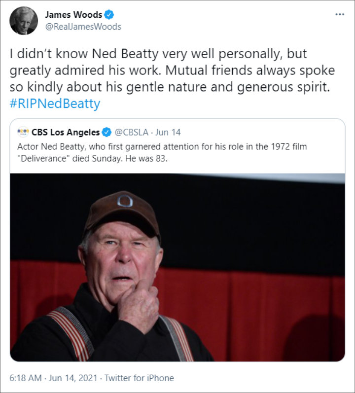 Tribute to Ned Beatty