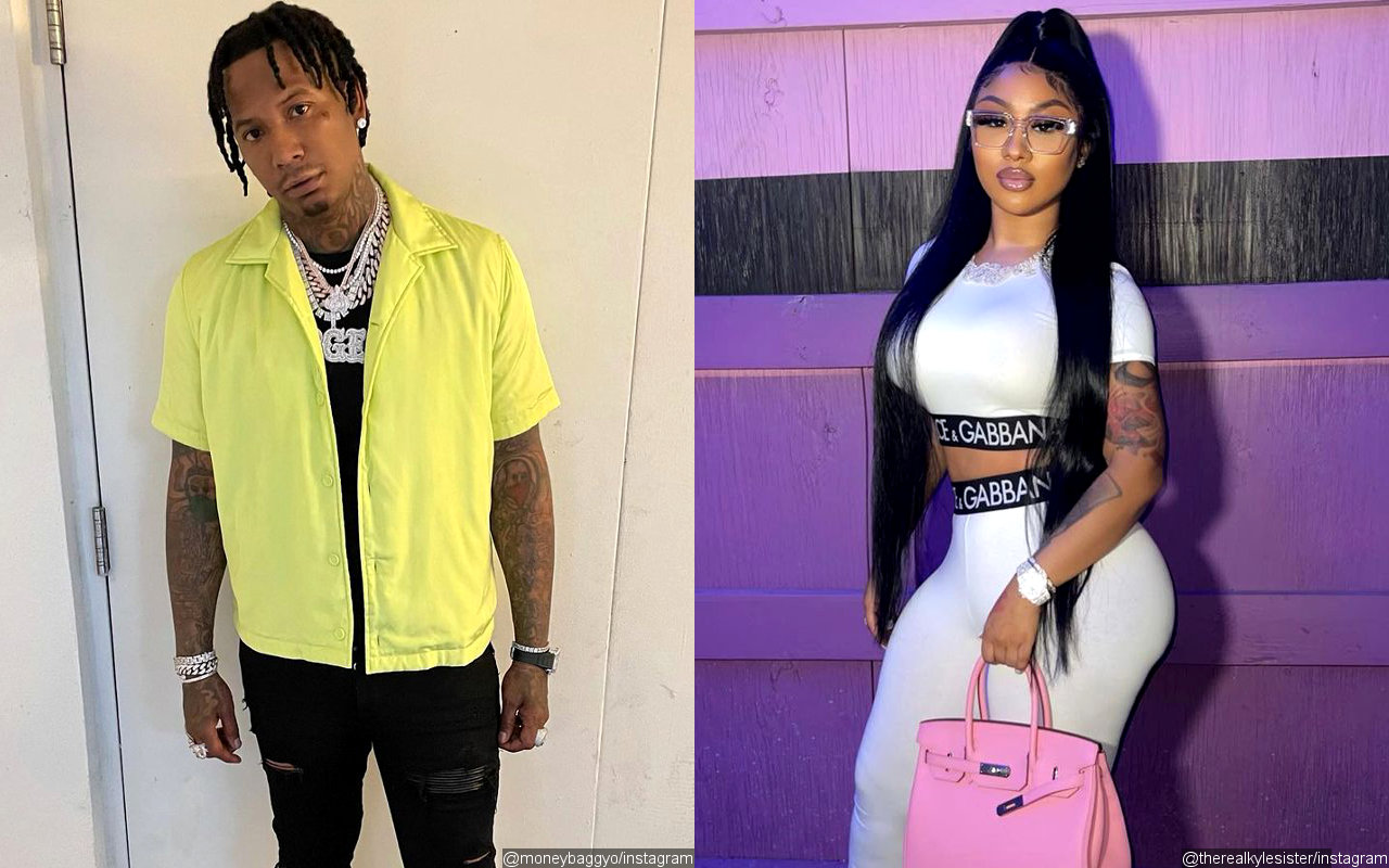 Moneybagg Yo's GF Ari Fletcher Unbothered With Fan Burying Her Face in ...