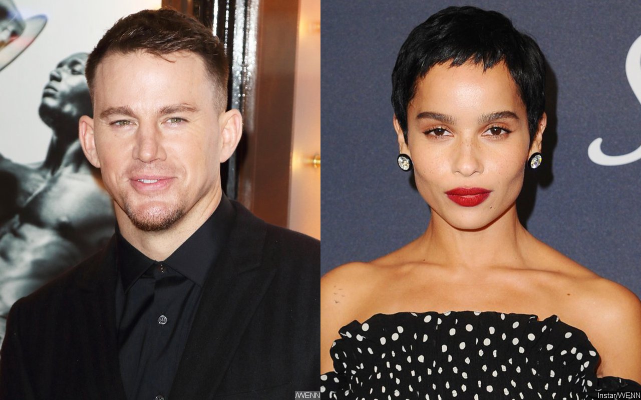 Channing Tatum All Smiles During NYC Bike Ride With Zoe Kravitz