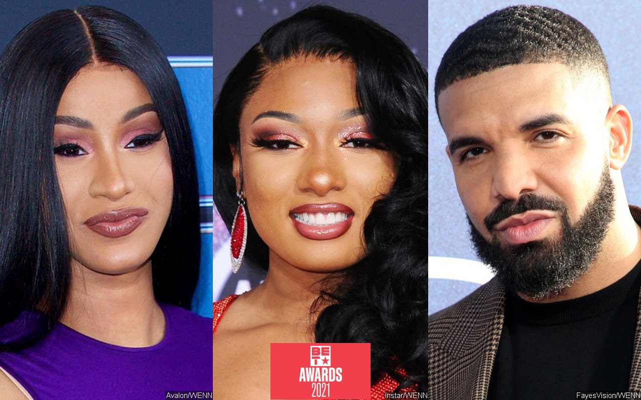 BET Hip Hop Awards 2021: Cardi B, Megan Thee Stallion And Drake ...