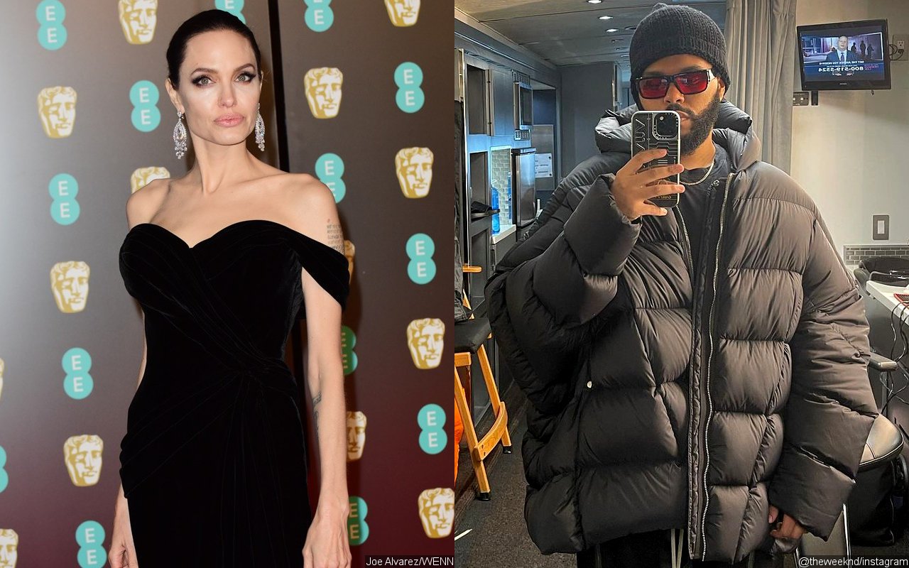 Angelina Jolie Uncomfortably Dodges Question About The Weeknd Relationship in Interview