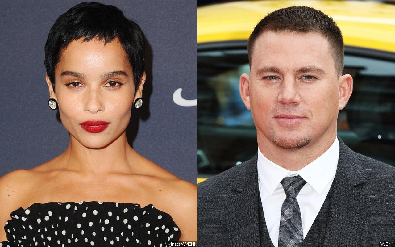 Zoe Kravitz Caught Bonding With Channing Tatum's Daughter During ...