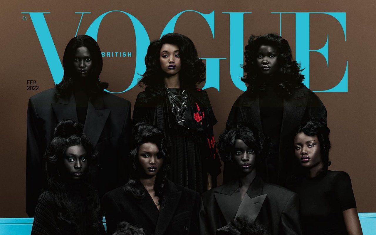 Britney Spears Fetish - British Vogue Accused of 'Black Fetish' Over February Cover Featuring  African Models