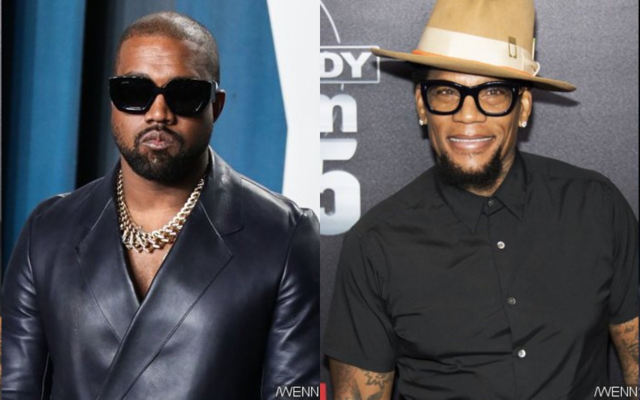 Kanye Rips D.L. Hughley For Commenting On Kim Kardashian Split ...