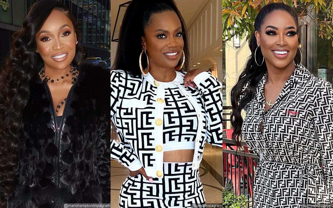 Rhoa Recap Marlo Hampton Calls Kandi Burruss And Kenya Moore Hes 