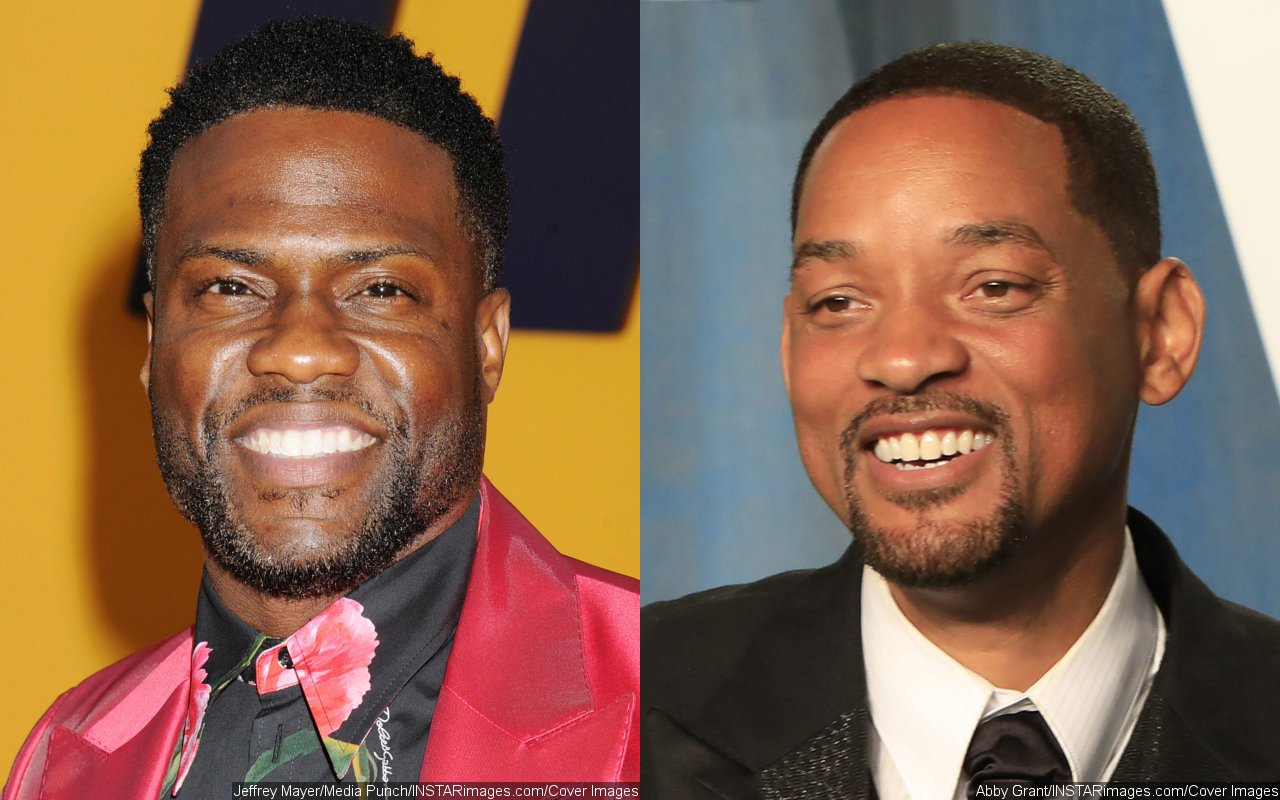 Kevin Hart Believes Will Smith Is 'Apologetic' After Infamous Oscar Slap: 'He's in a Better Place'