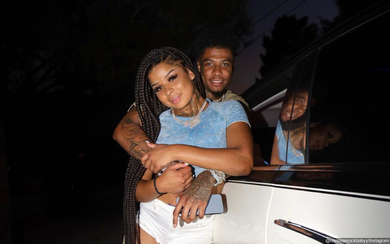 Blueface Gives Chrisean Rock Bald Spot and Breaks Her Bathroom Door in  Latest Scuffle